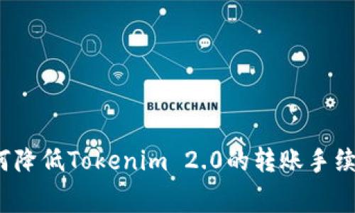 如何降低Tokenim 2.0的转账手续费？