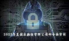 2023年美国区块链管理公司的全面分析