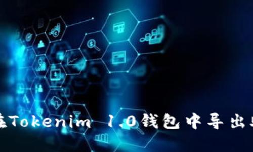 如何在Tokenim 1.0钱包中导出助记词