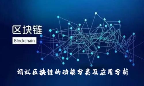 蚂蚁区块链的功能分类及应用分析
